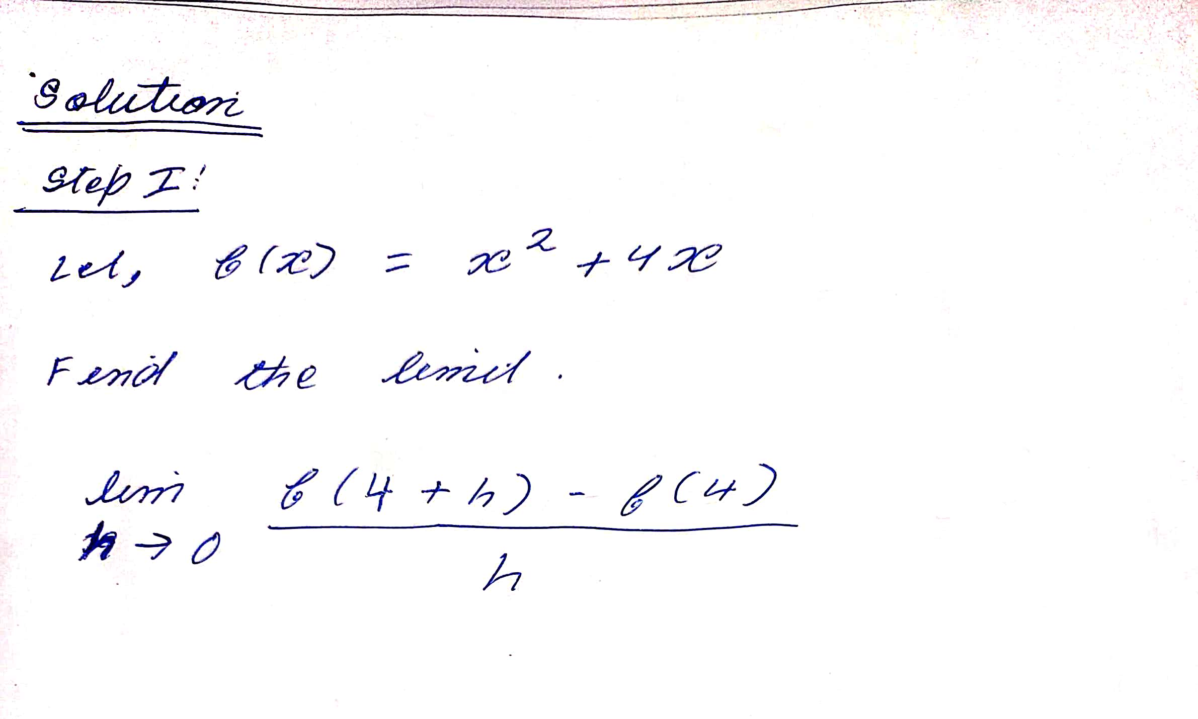 Calculus homework question answer, step 1, image 1