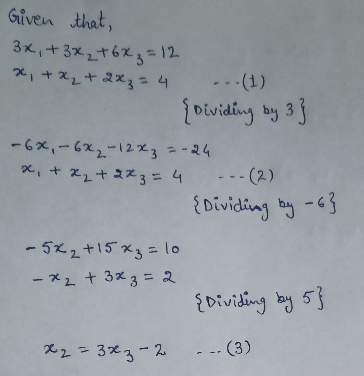 Algebra homework question answer, step 1, image 1