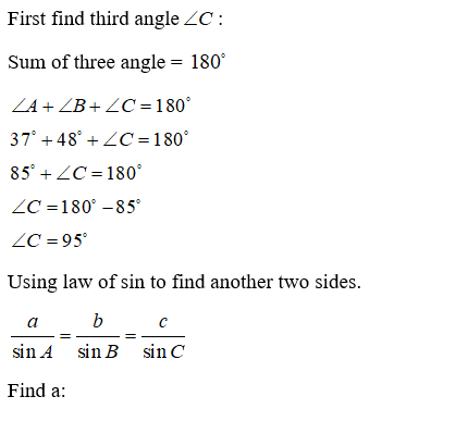 Trigonometry homework question answer, step 2, image 1