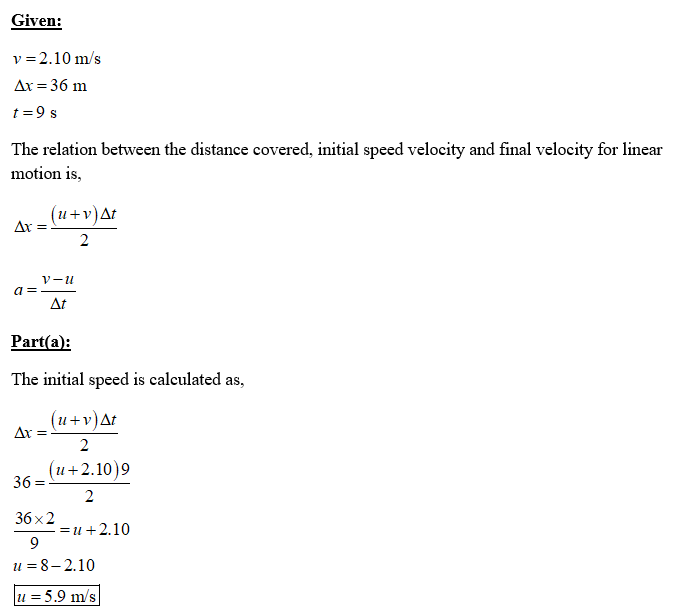 Physics homework question answer, step 1, image 1