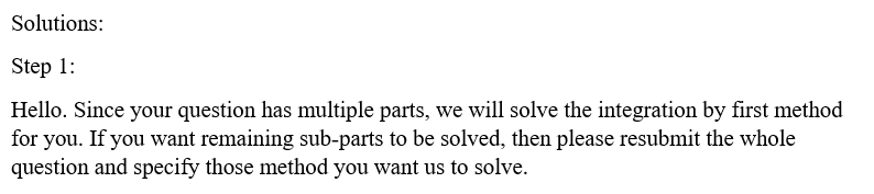 Advanced Math homework question answer, step 1, image 1