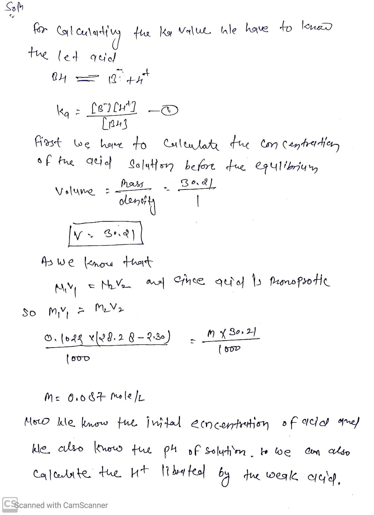 Chemistry homework question answer, step 1, image 1