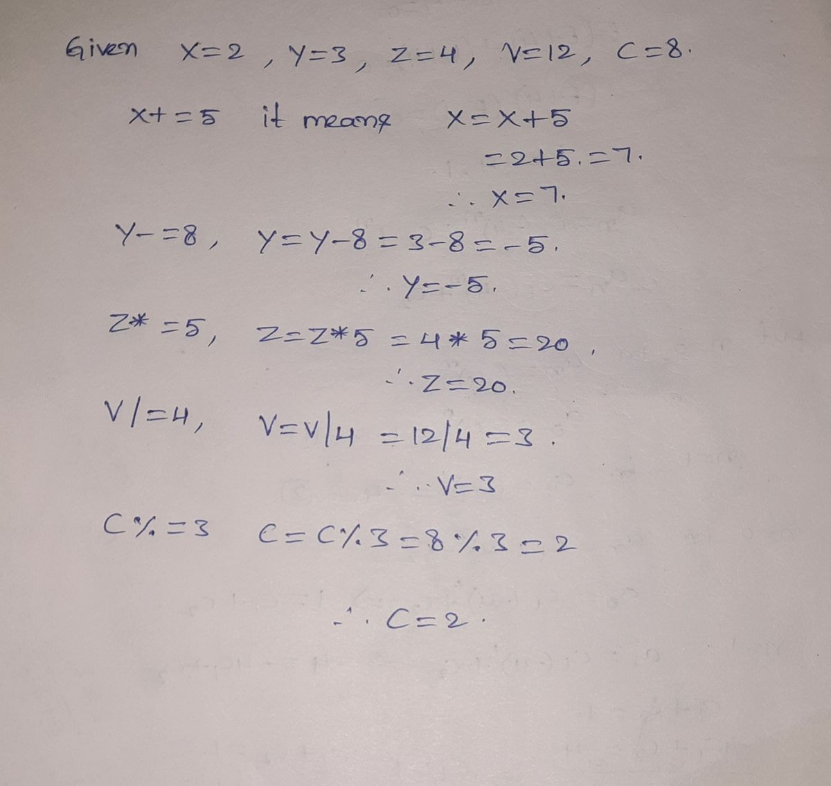 Solved QUESTION 13 Write the equivalent statement for the