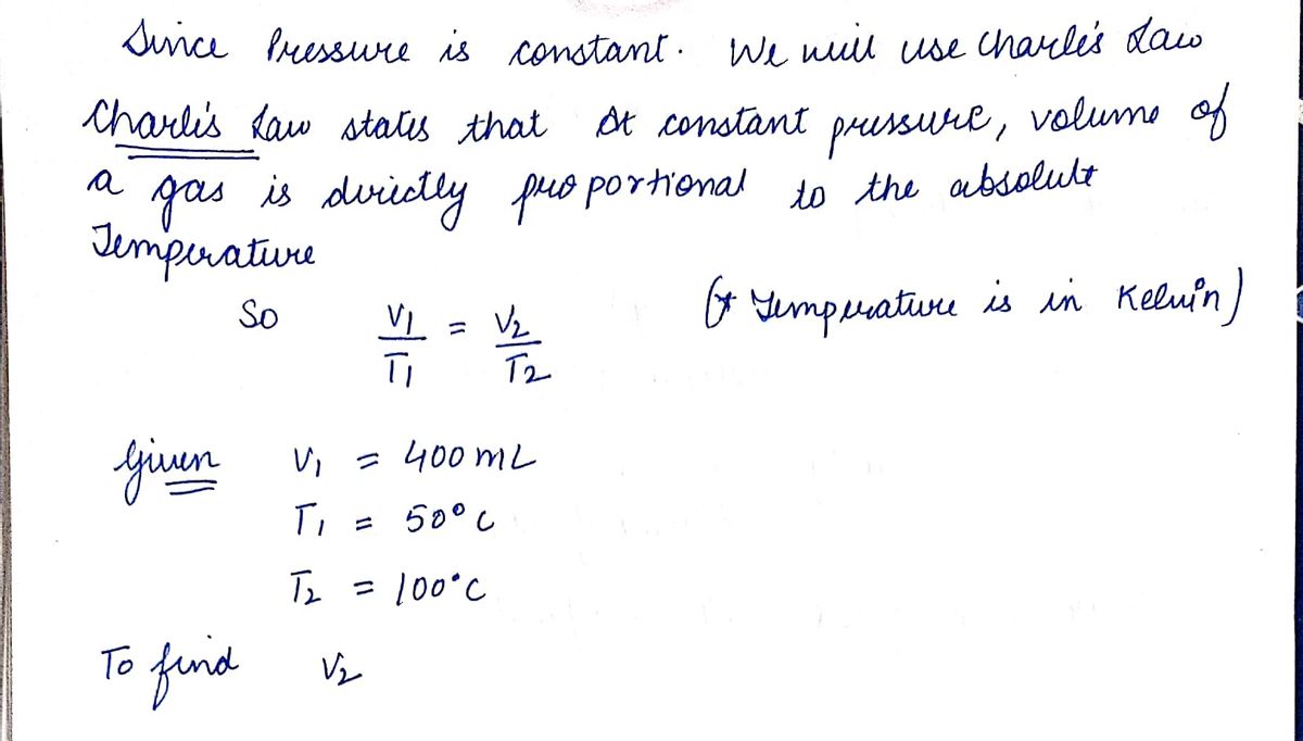 Chemistry homework question answer, step 1, image 1