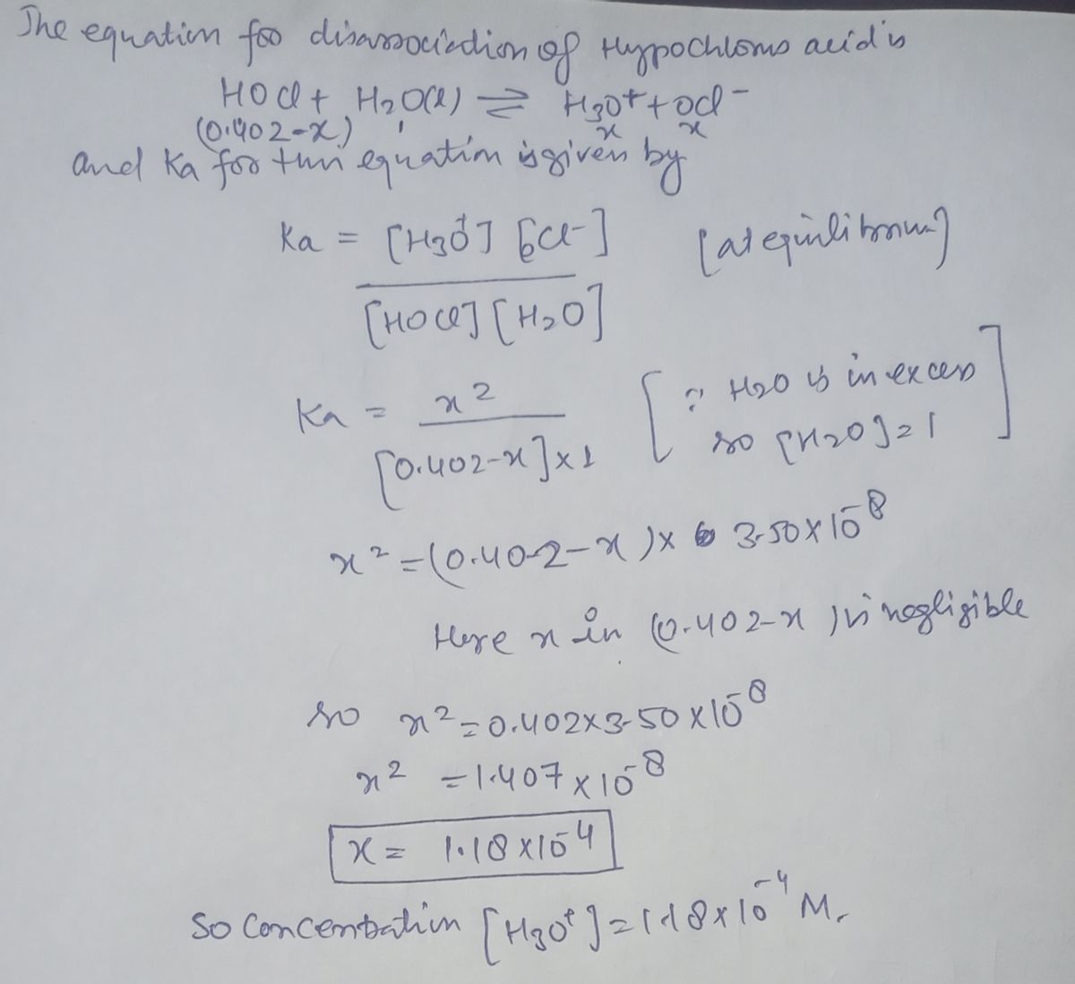 Chemistry homework question answer, step 1, image 1