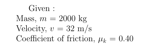 Physics homework question answer, step 1, image 1