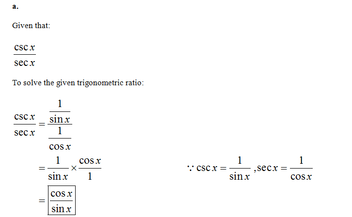 Trigonometry homework question answer, step 1, image 1