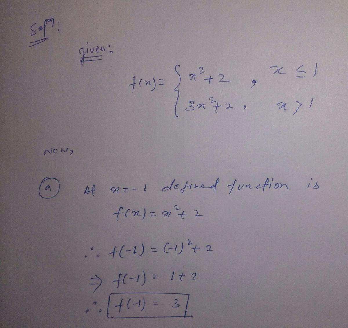 Algebra homework question answer, step 1, image 1