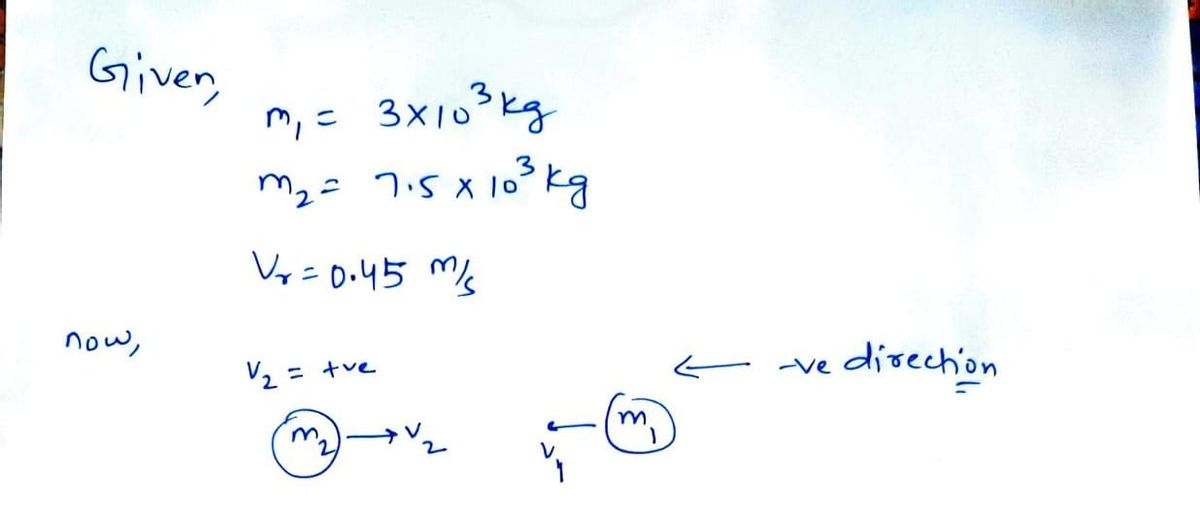 Physics homework question answer, step 1, image 1