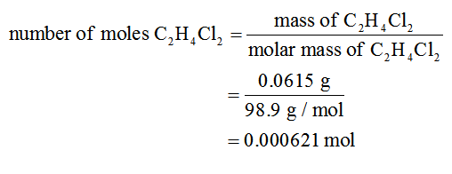 Answered Claculate the moles of chlorine atoms bartleby