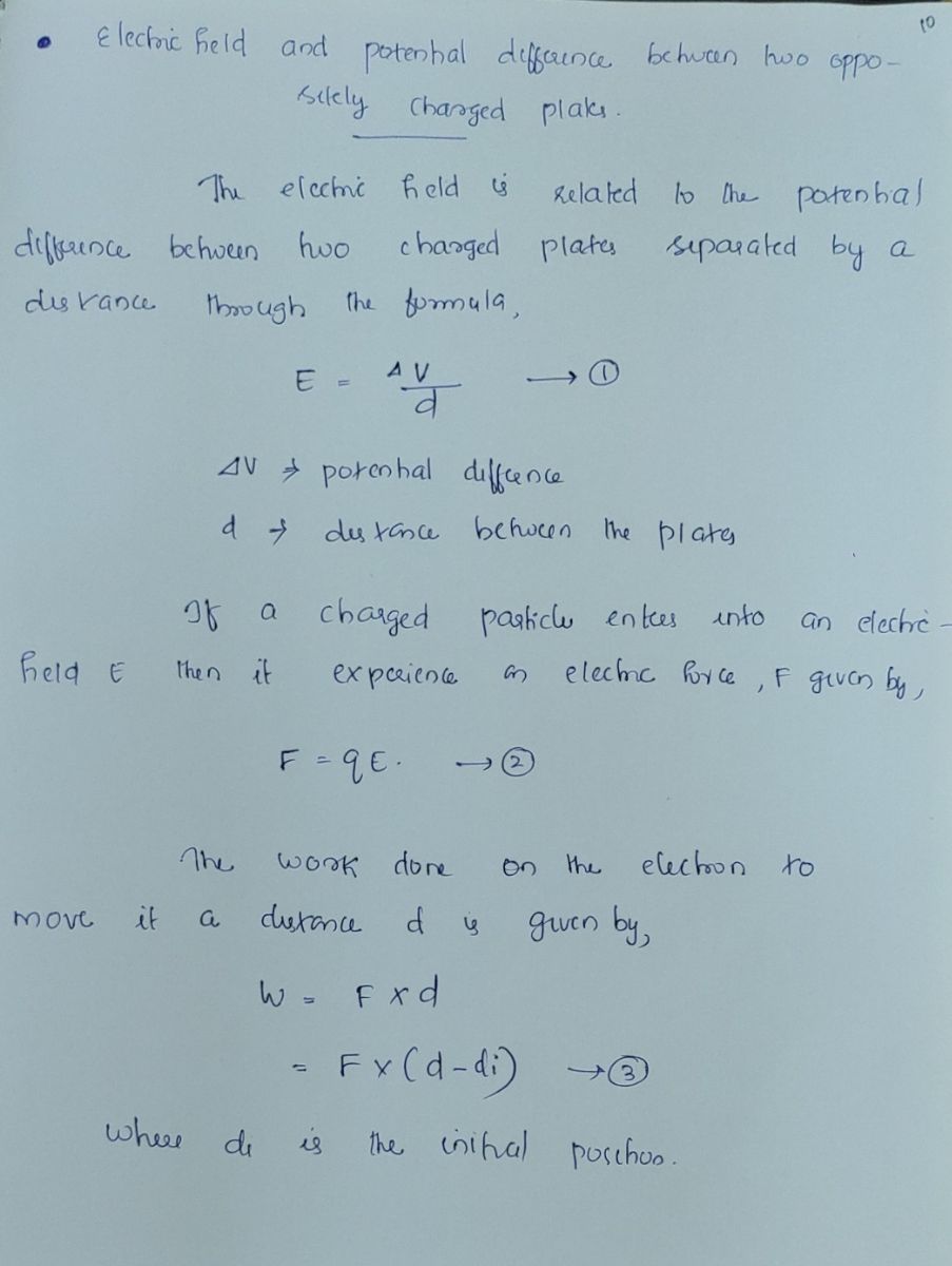 Physics homework question answer, step 1, image 1