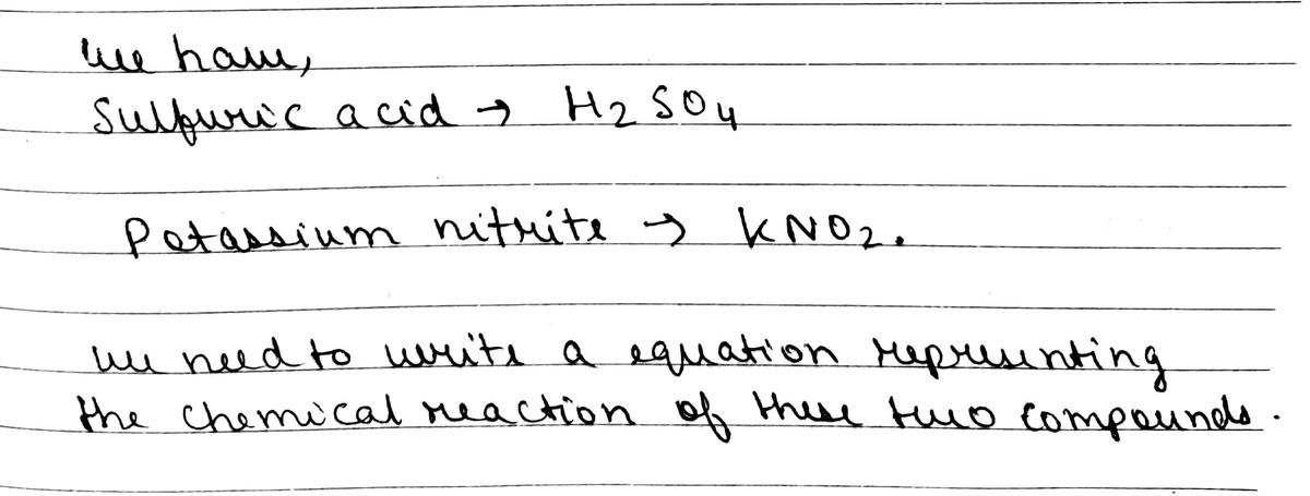 Chemistry homework question answer, step 1, image 1