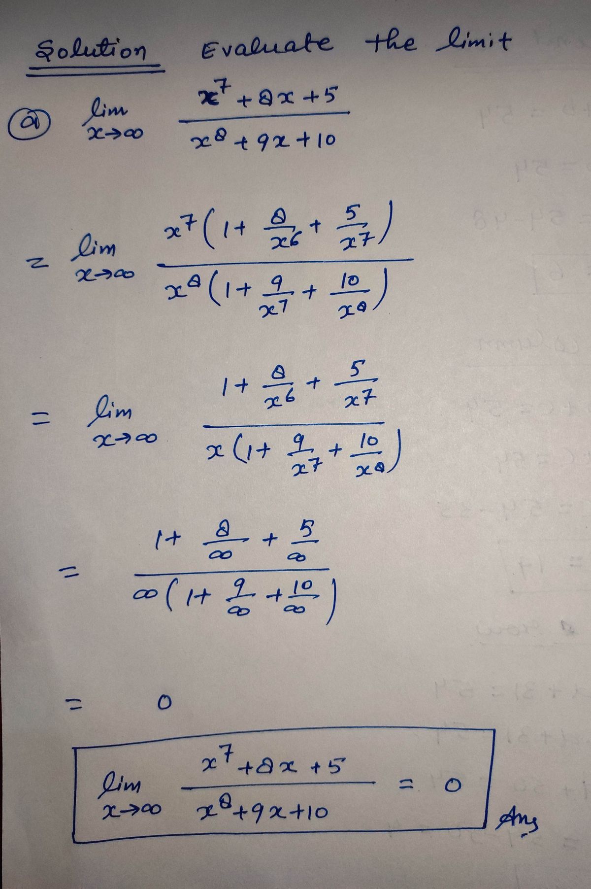 Calculus homework question answer, step 1, image 1