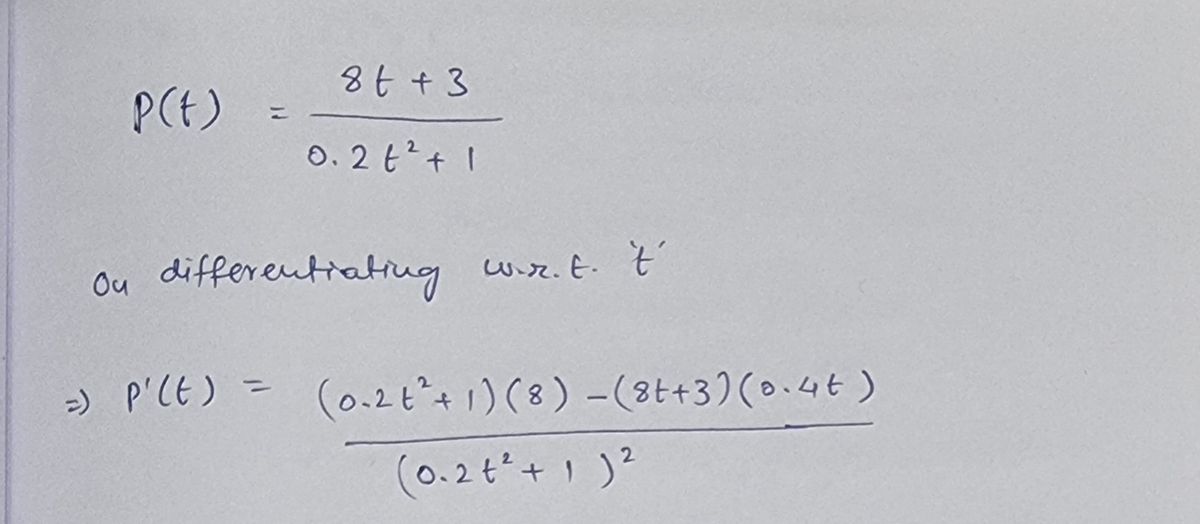 Calculus homework question answer, step 1, image 1