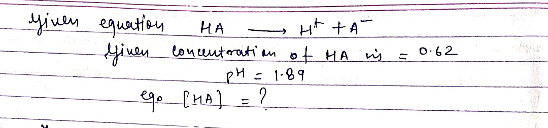 Chemistry homework question answer, step 1, image 1