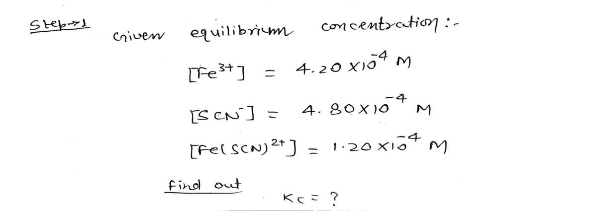 Chemistry homework question answer, step 1, image 1