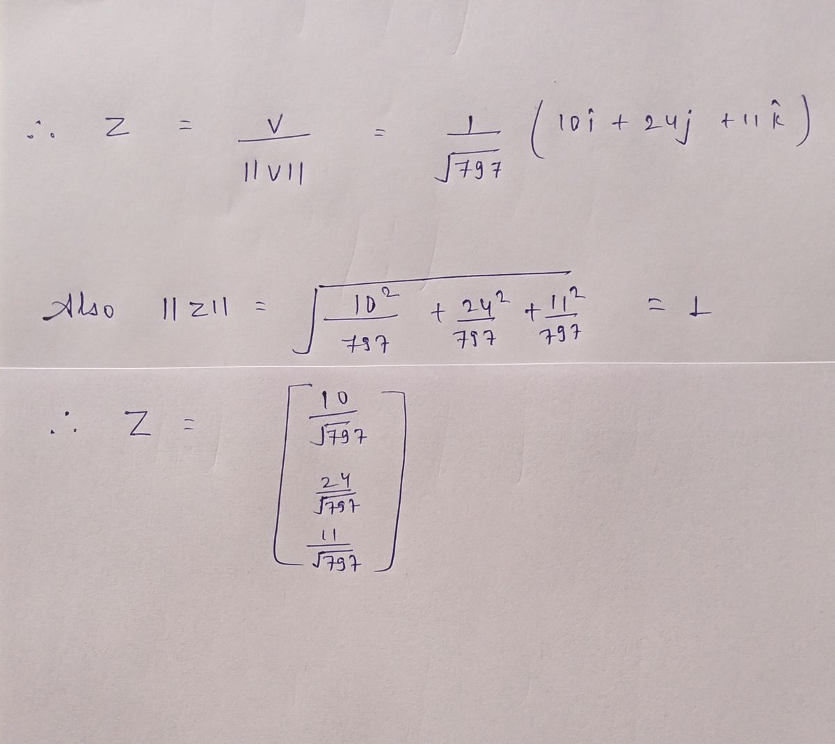 Advanced Math homework question answer, step 2, image 1