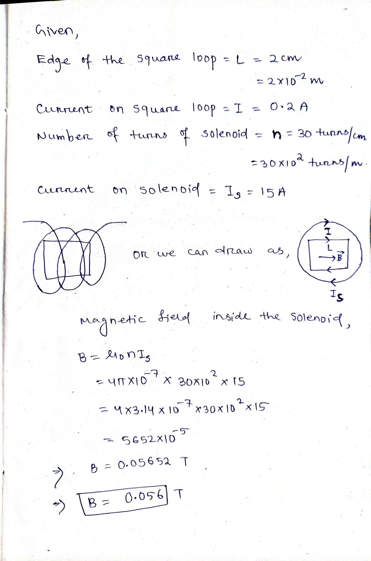 Physics homework question answer, step 1, image 1