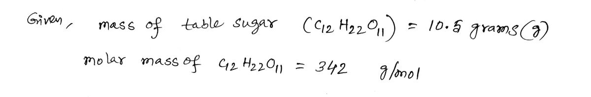 Chemistry homework question answer, step 1, image 1