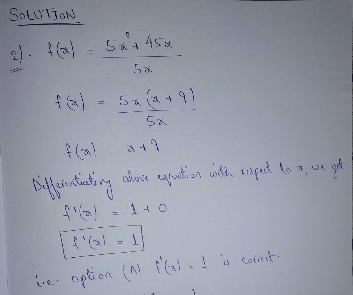 Calculus homework question answer, step 1, image 1