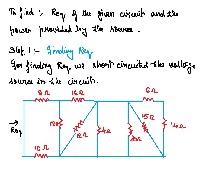 Electrical Engineering homework question answer, step 1, image 1