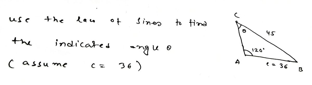 Trigonometry homework question answer, step 1, image 1