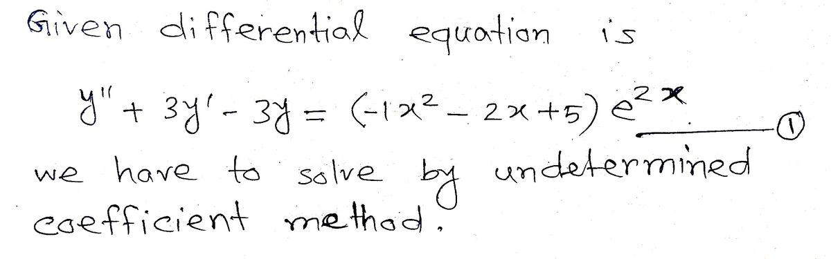 Advanced Math homework question answer, step 1, image 1