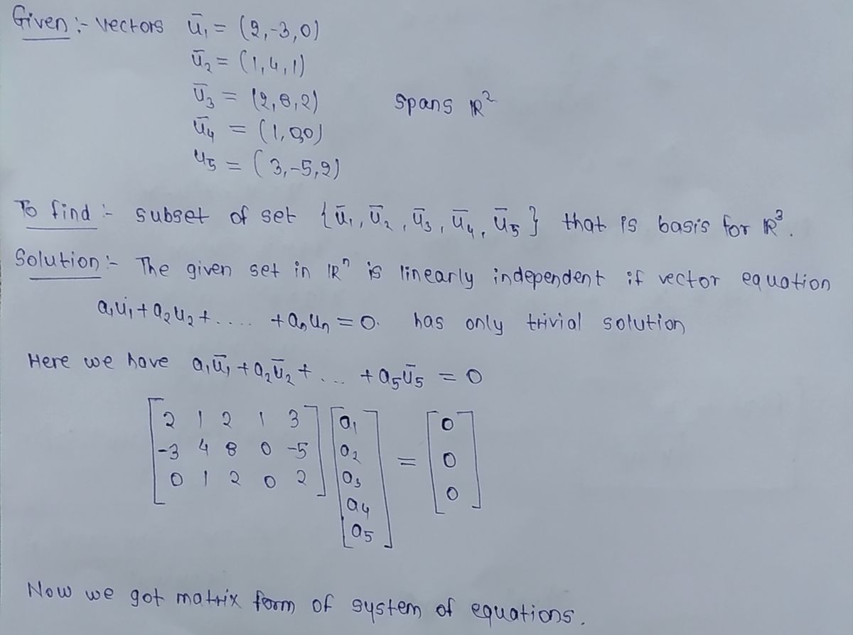 Advanced Math homework question answer, step 1, image 1