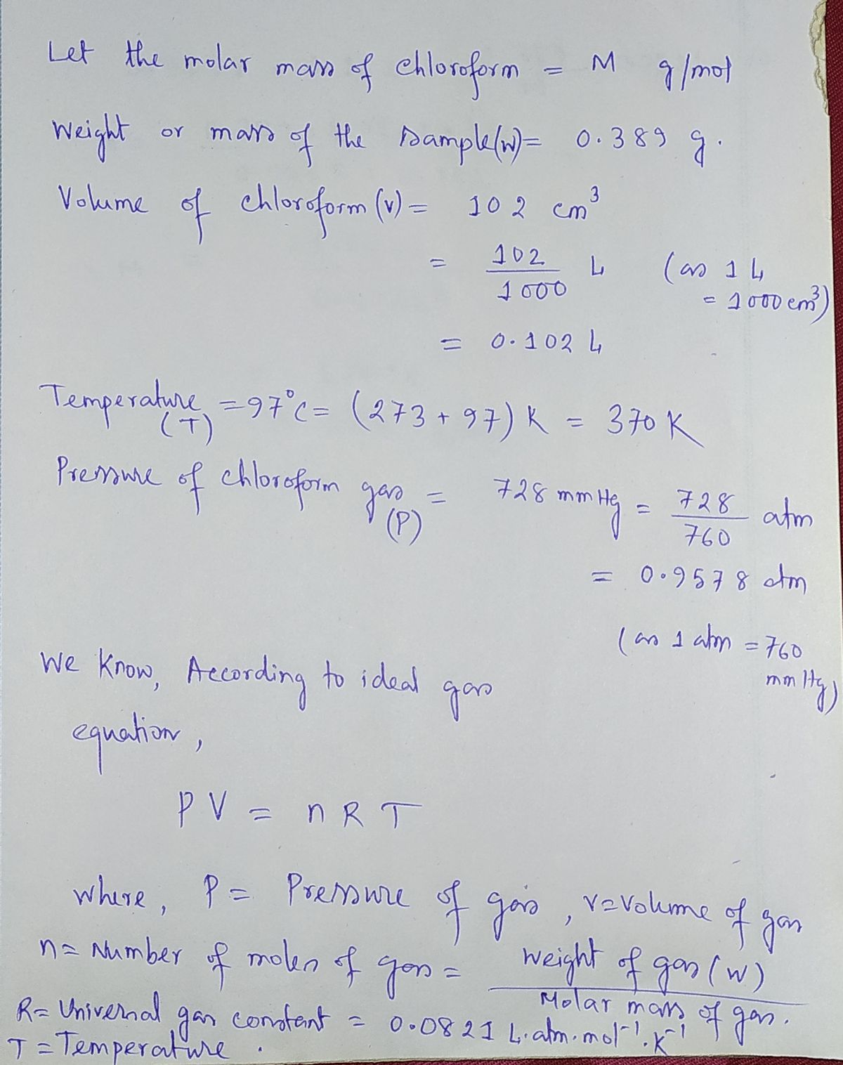 Chemistry homework question answer, step 1, image 1