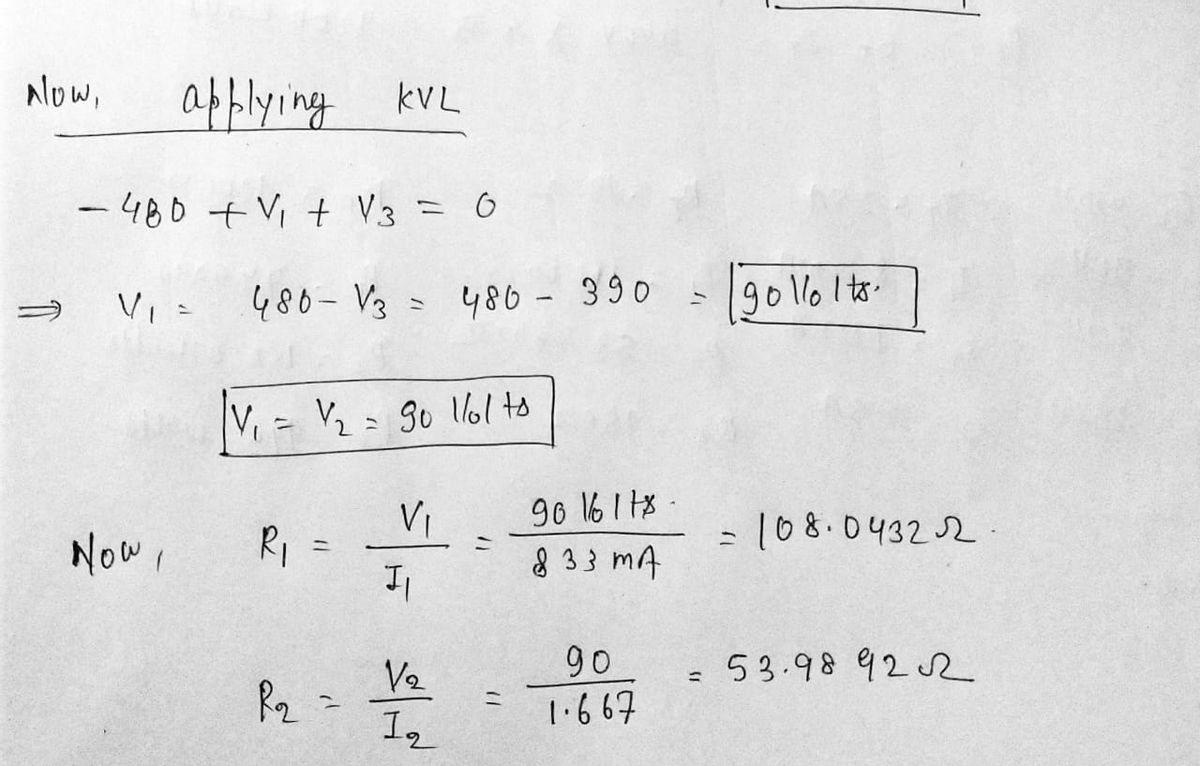 Electrical Engineering homework question answer, step 2, image 1