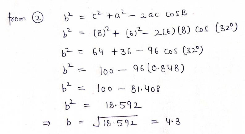 Trigonometry homework question answer, step 2, image 1