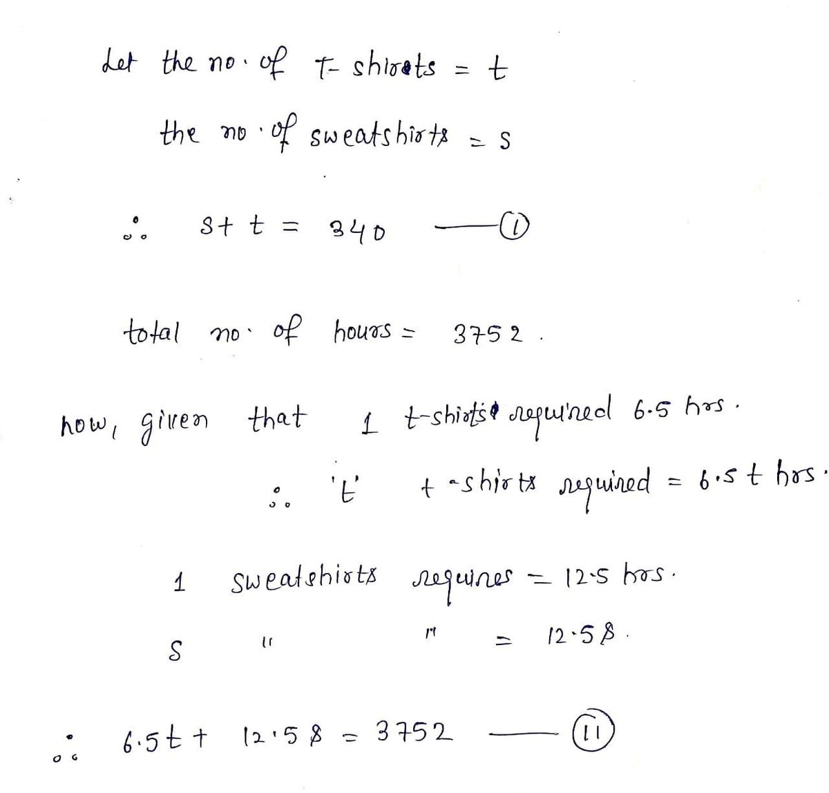 Algebra homework question answer, step 1, image 1