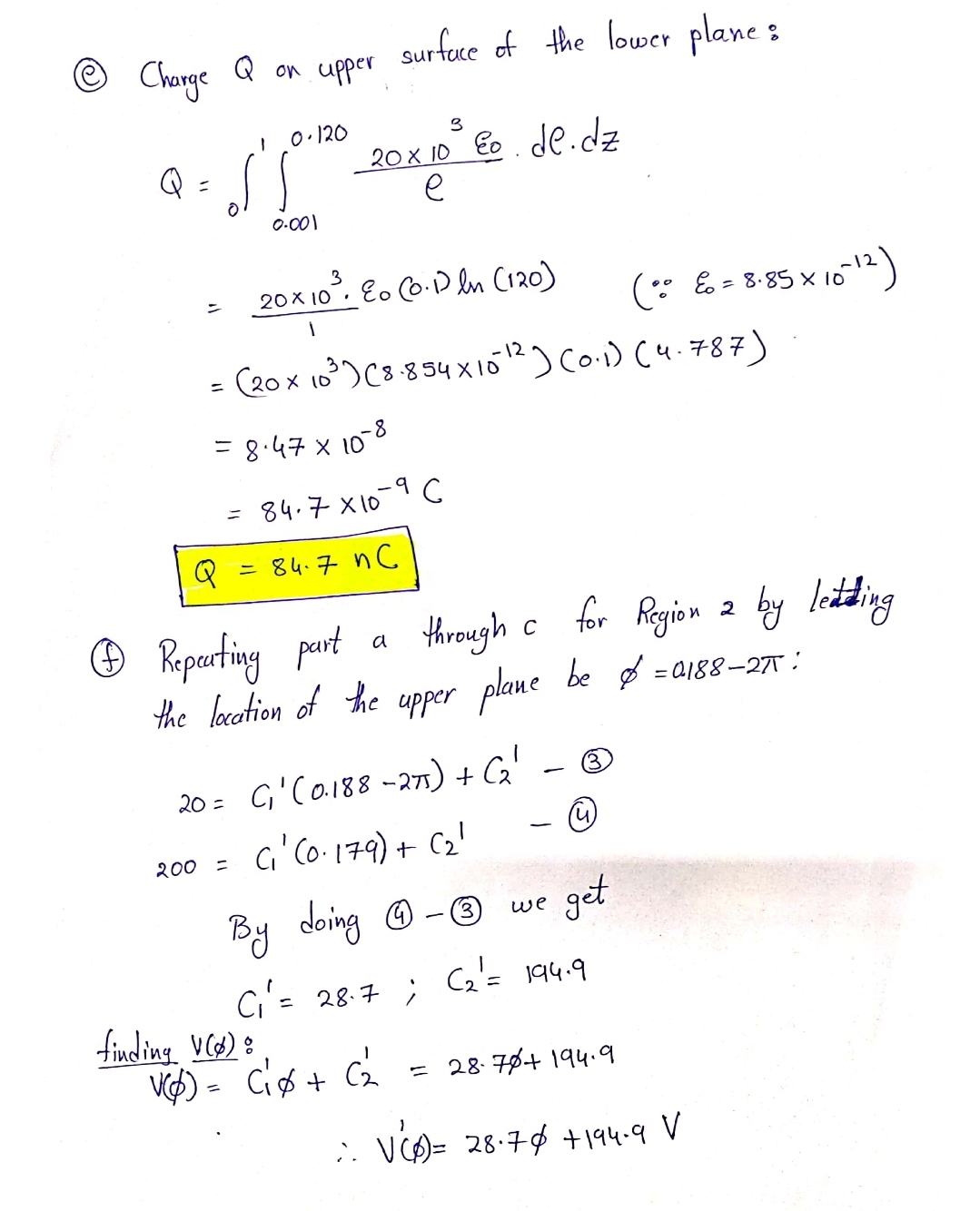 Advanced Physics homework question answer, step 3, image 1