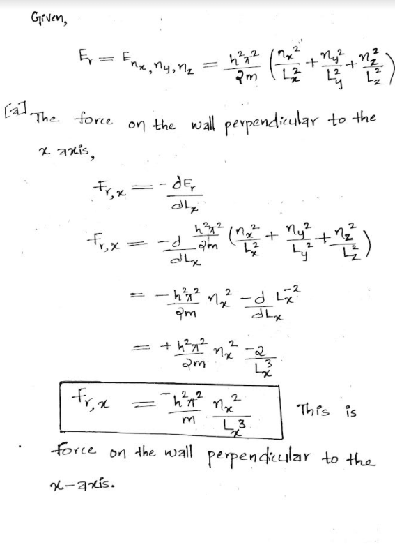 Advanced Physics homework question answer, step 1, image 1