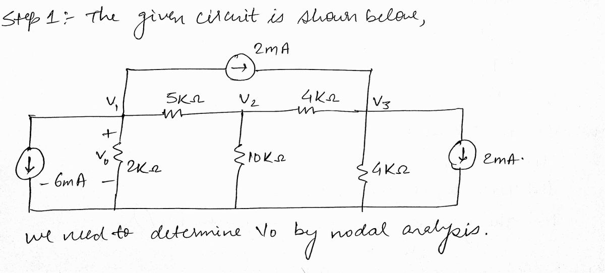 Electrical Engineering homework question answer, step 1, image 1