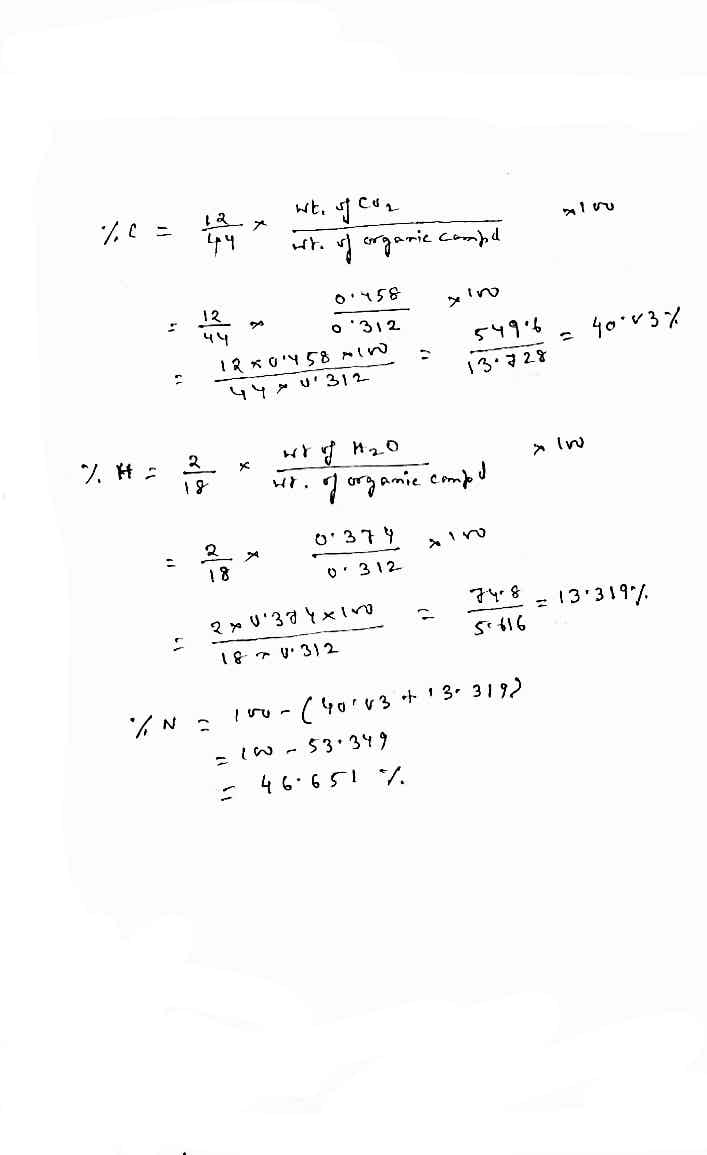 Chemistry homework question answer, step 1, image 1