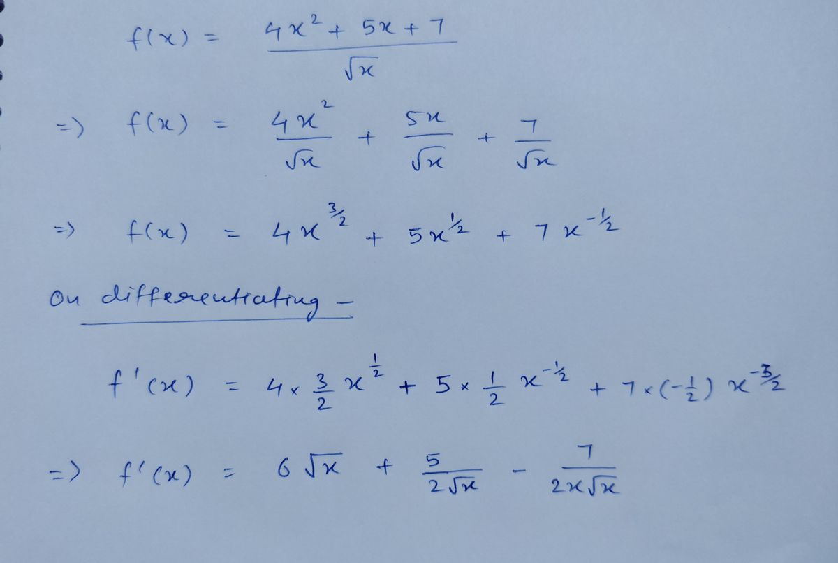 Calculus homework question answer, step 1, image 1