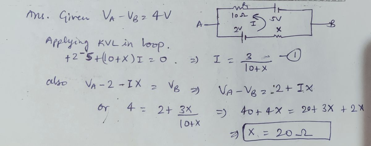 Electrical Engineering homework question answer, step 1, image 1