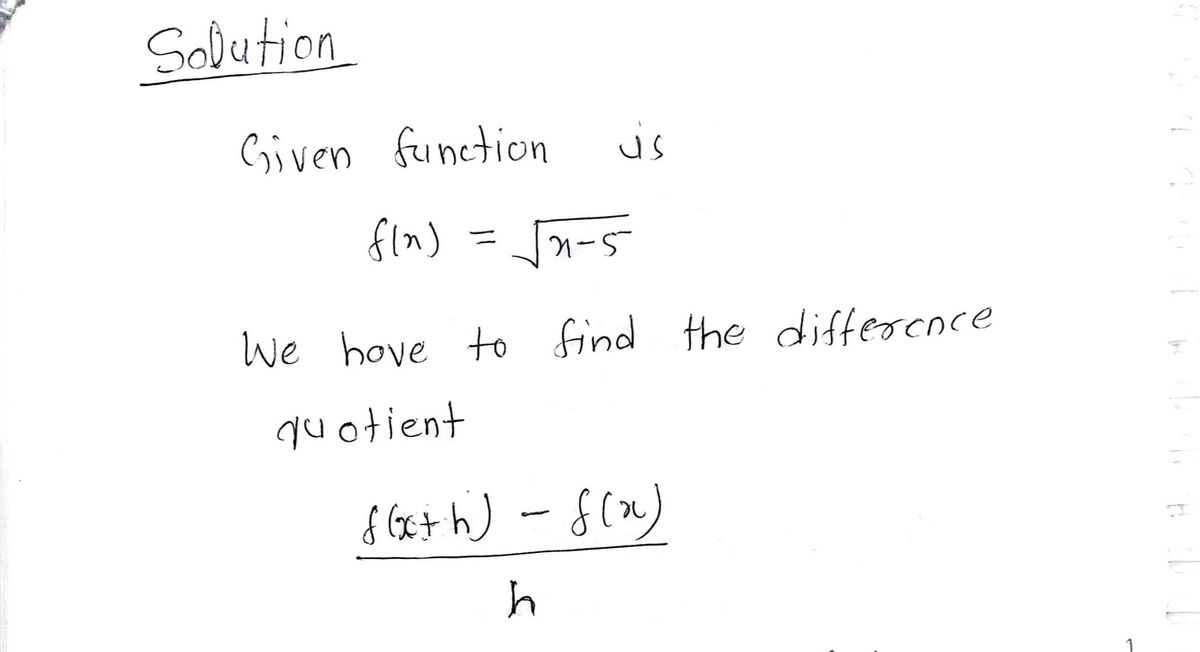 Calculus homework question answer, step 1, image 1