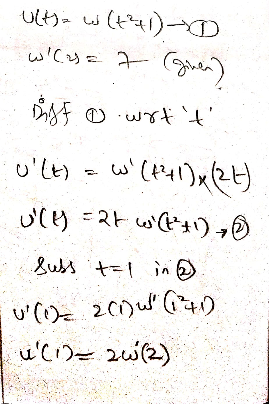 Calculus homework question answer, step 1, image 1