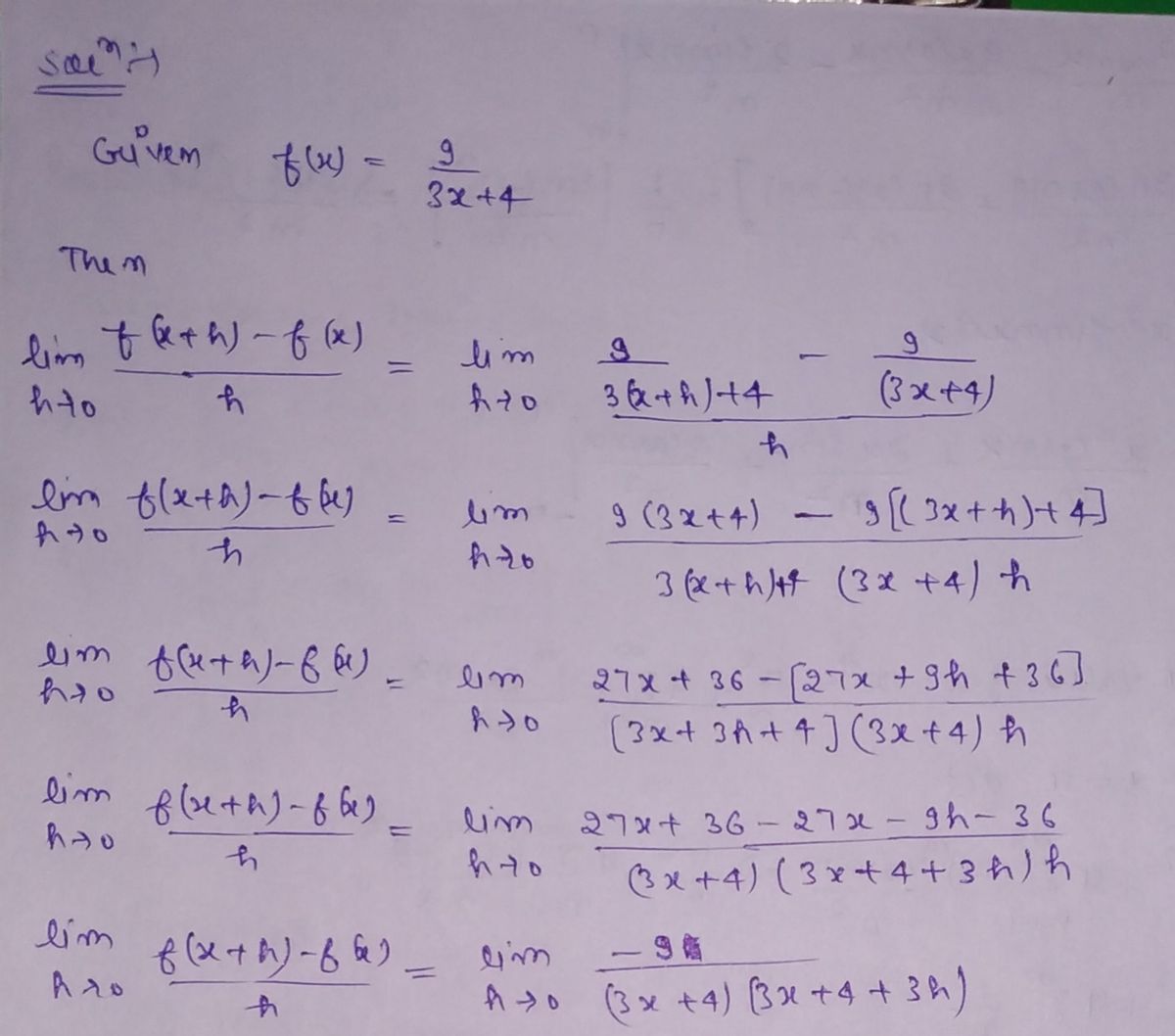 Calculus homework question answer, step 1, image 1