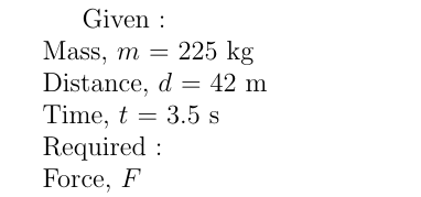 Physics homework question answer, step 1, image 1