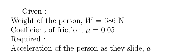 Physics homework question answer, step 1, image 1