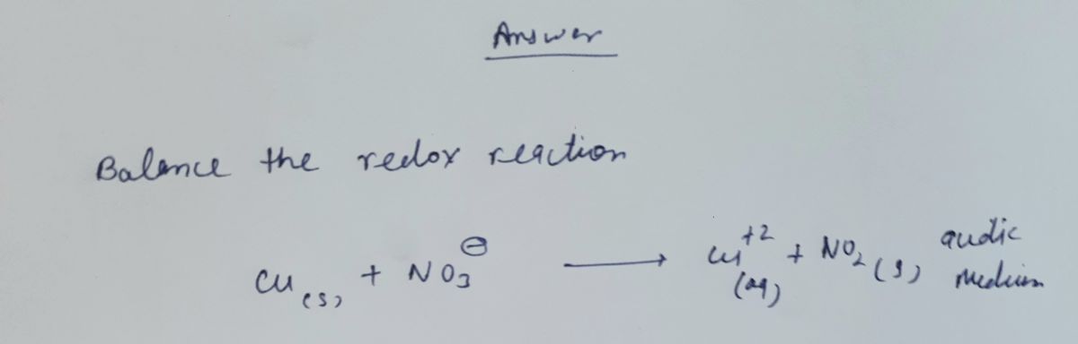 Chemistry homework question answer, step 1, image 1