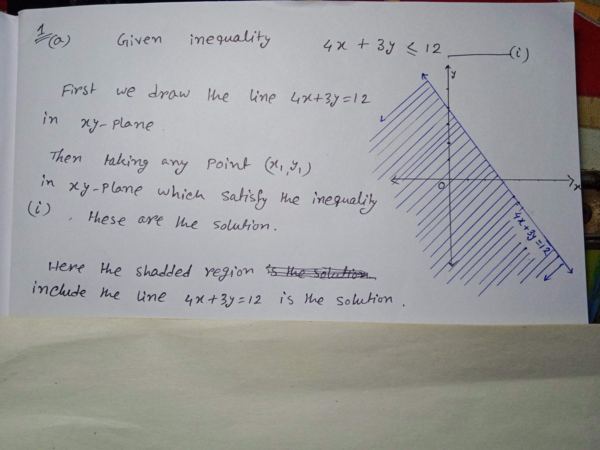 Algebra homework question answer, step 1, image 1