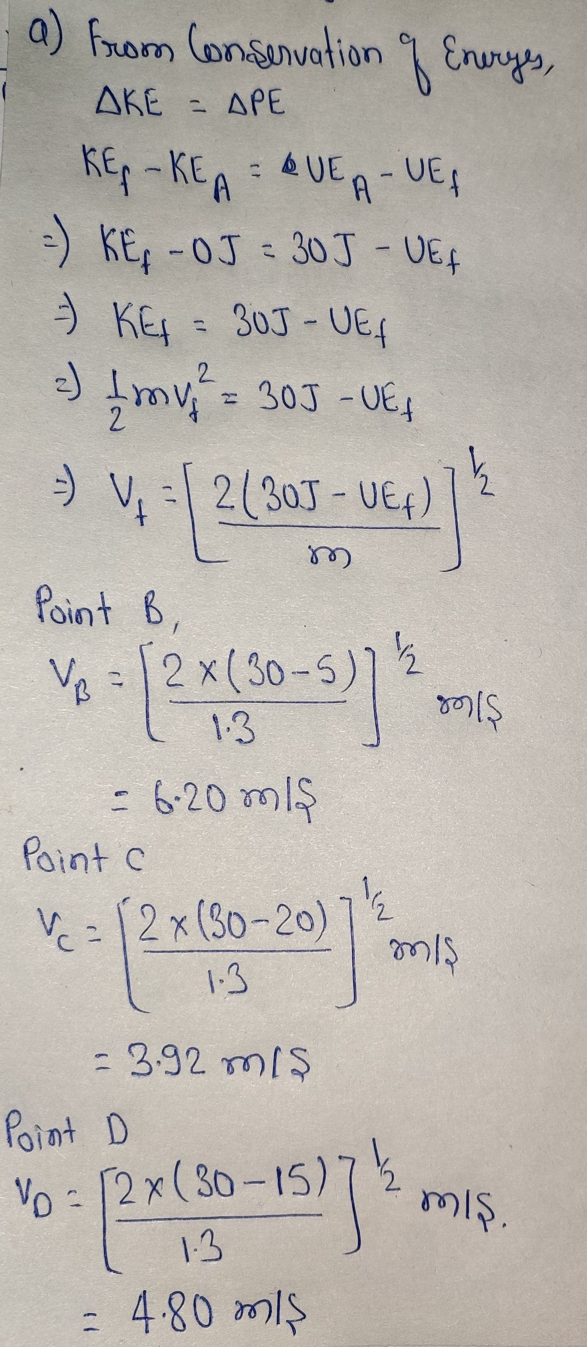 Physics homework question answer, step 1, image 1