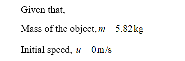 Physics homework question answer, step 1, image 1