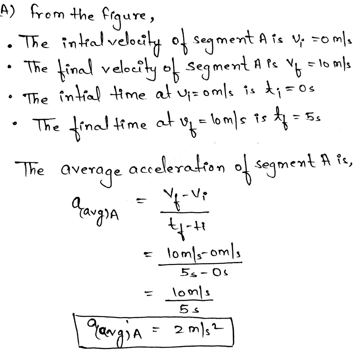 Physics homework question answer, step 1, image 1