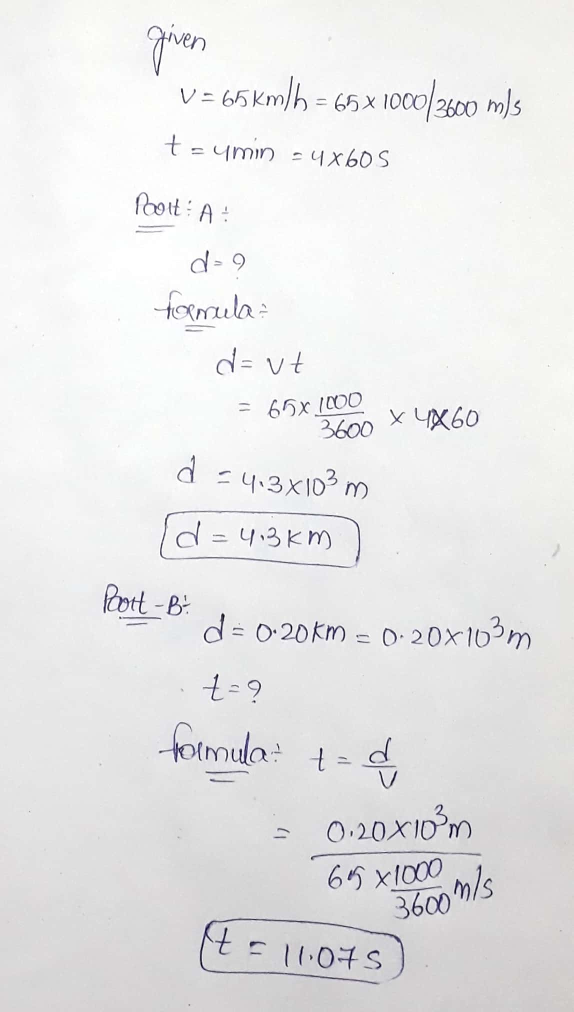 Physics homework question answer, step 1, image 1