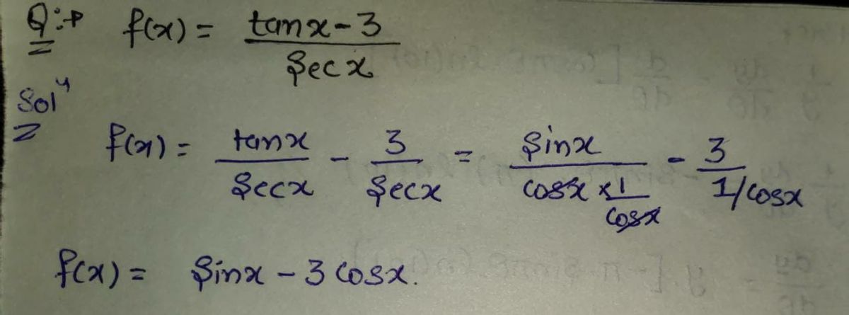 Calculus homework question answer, step 1, image 1